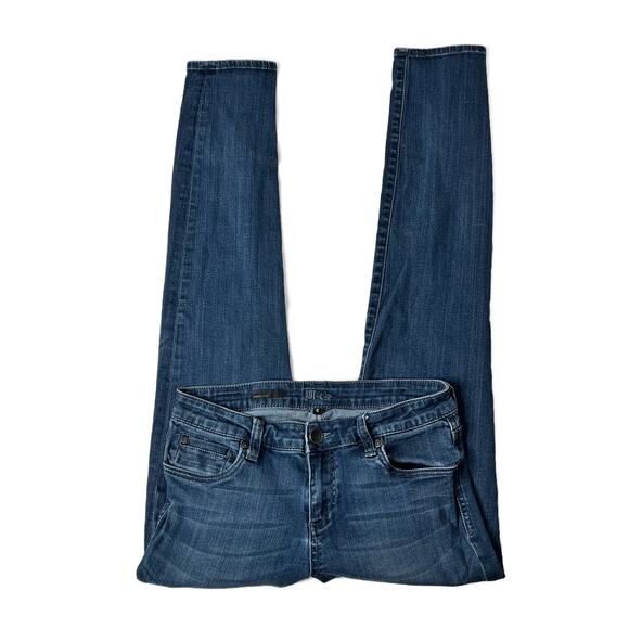 Kut from the Kloth Diana Mid Rise Relaxed Fit Skinny Jeans Size 6 - Picture 8 of 15